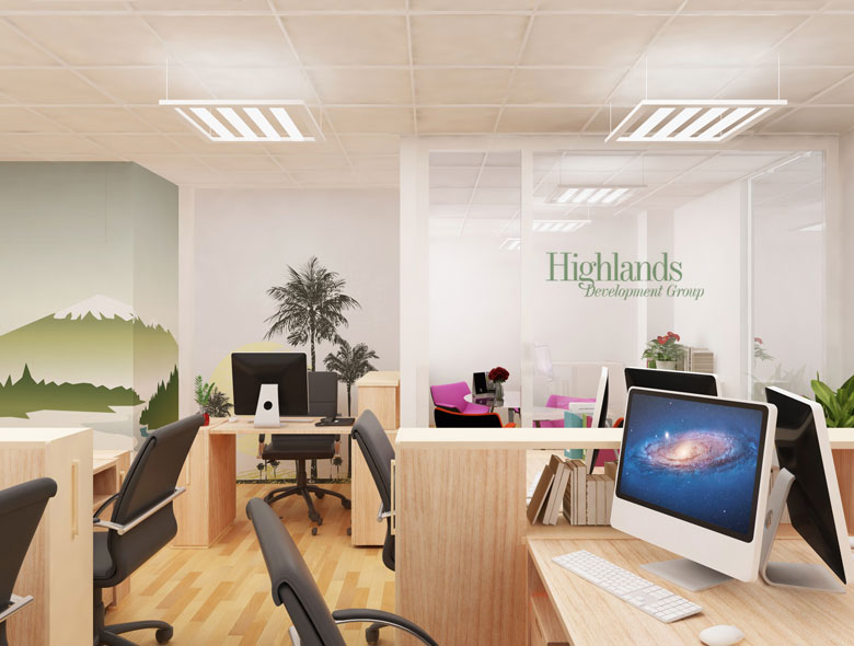 highlands office branding