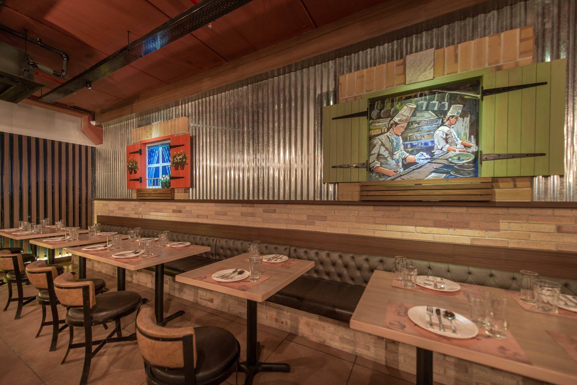 cibo italian bistro interior design