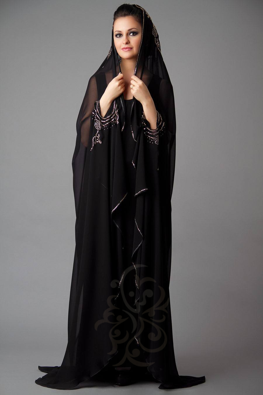 designer embroidered abayas