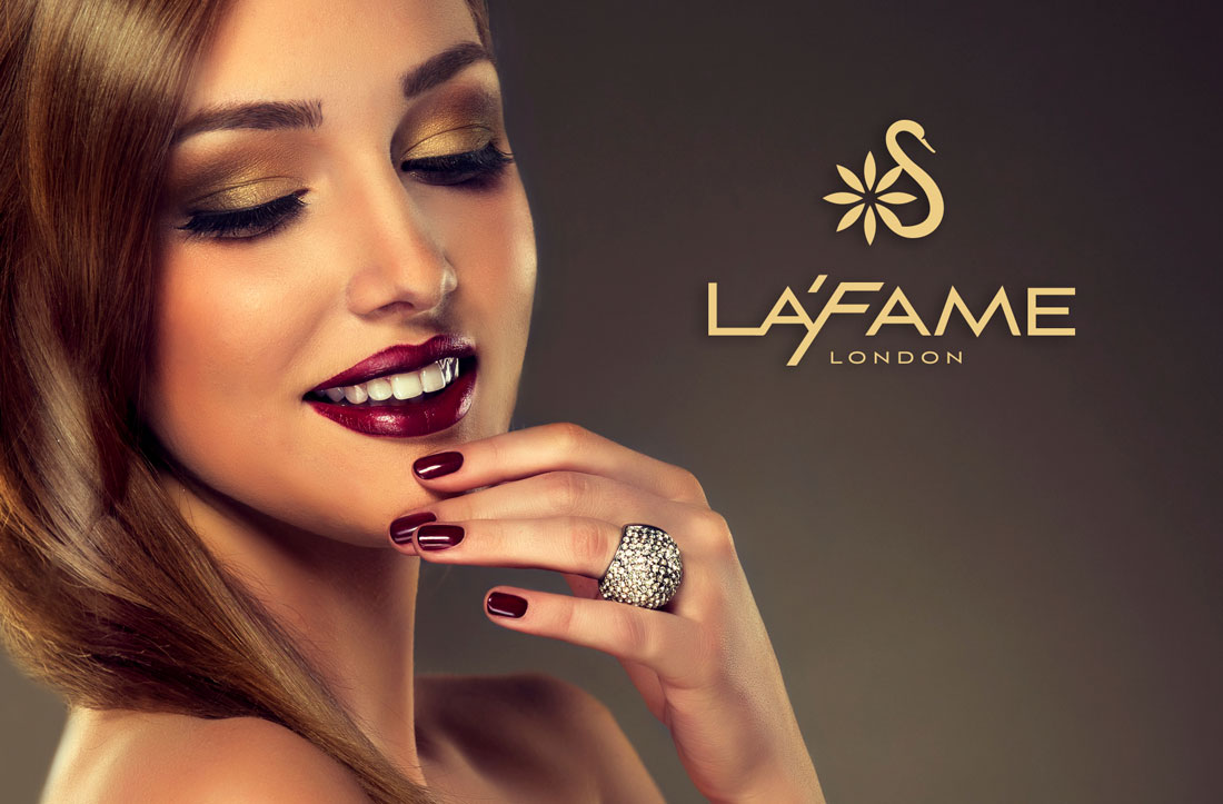 la fame london cosmetics branding