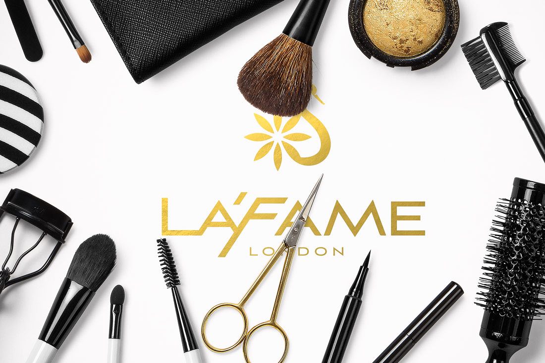 la fame london cosmetics branding