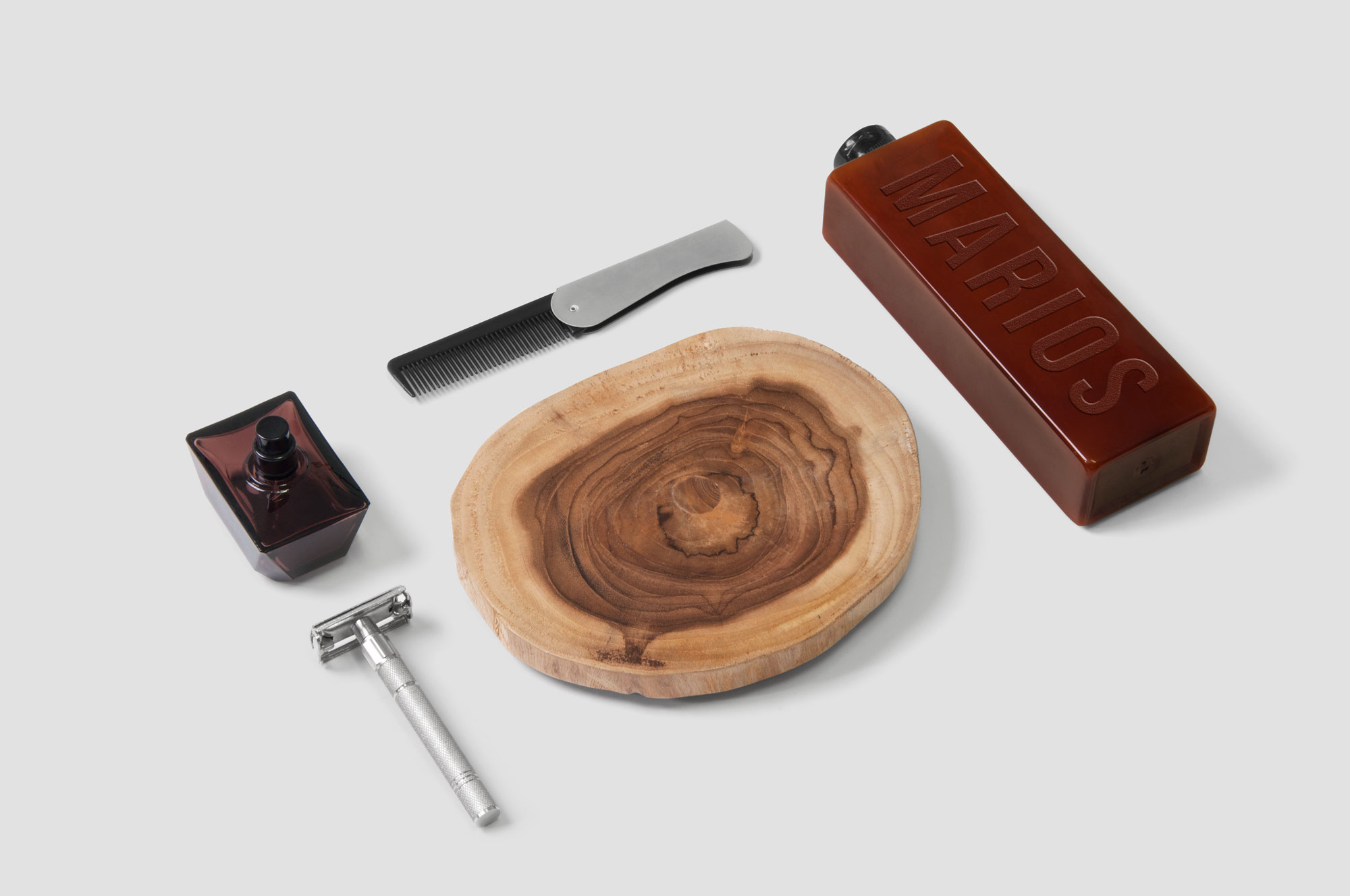 marios barber brand identity