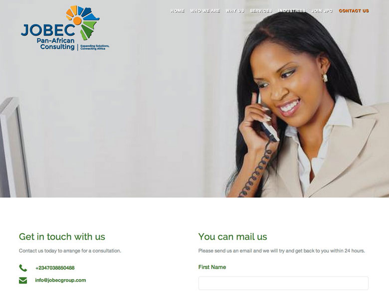 jobec pan african nigerian website