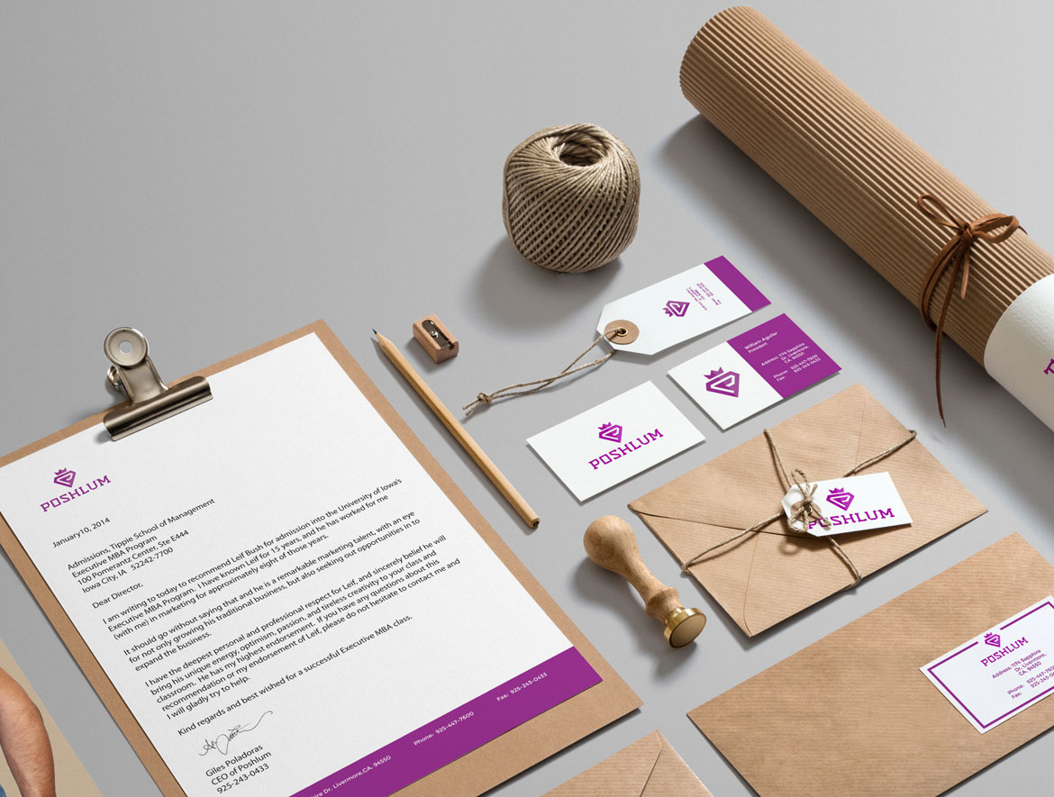 poshlum branding