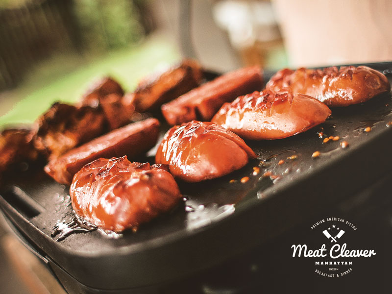 The Meat Cleaver brand identity system