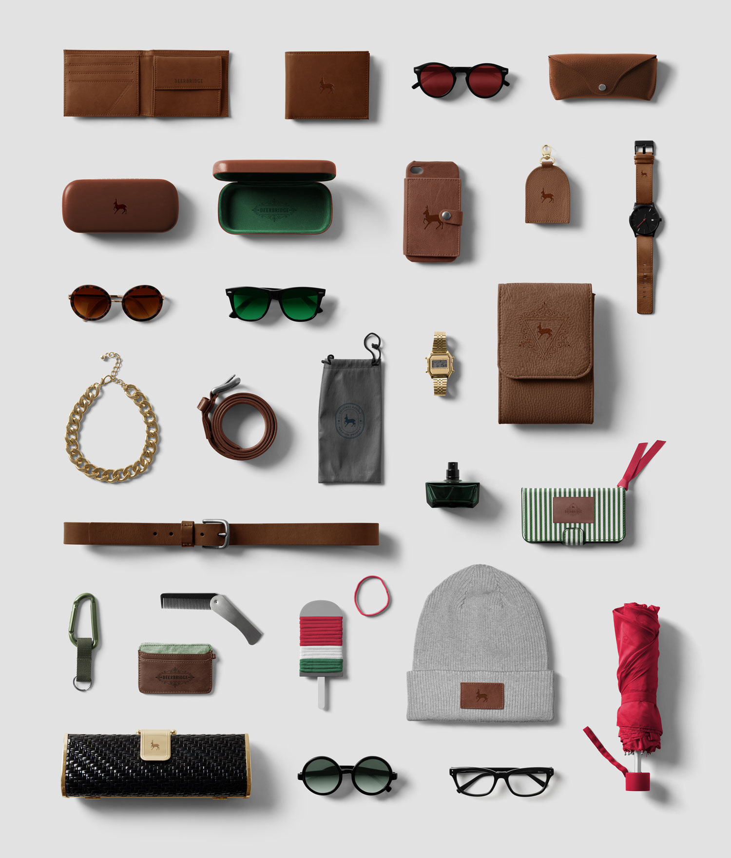 deer doe wallets scene