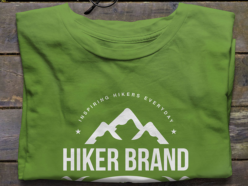 Hiker Brand packaging and product labels